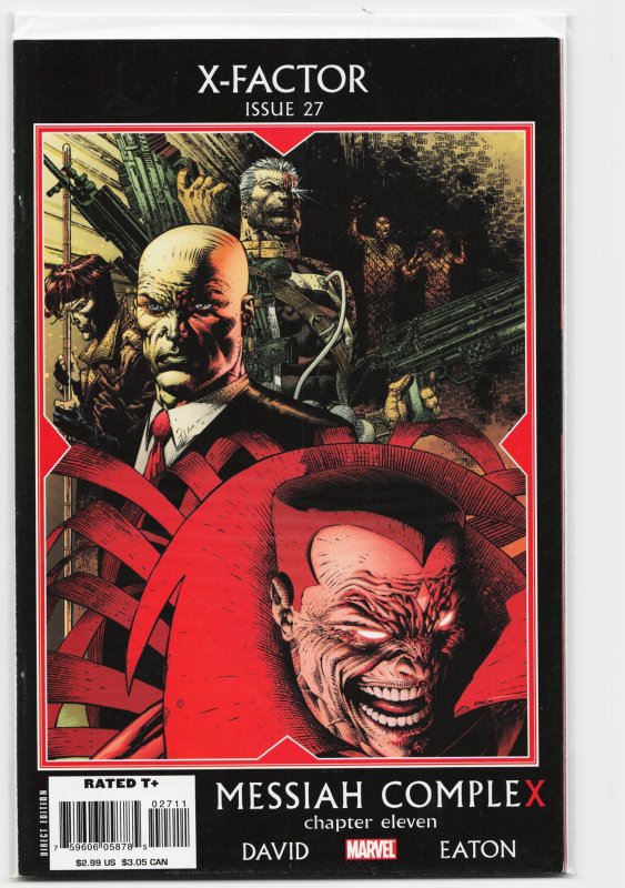 X-Factor #27 (Marvel Comics, 2008), raw, ungraded comic book — front cover