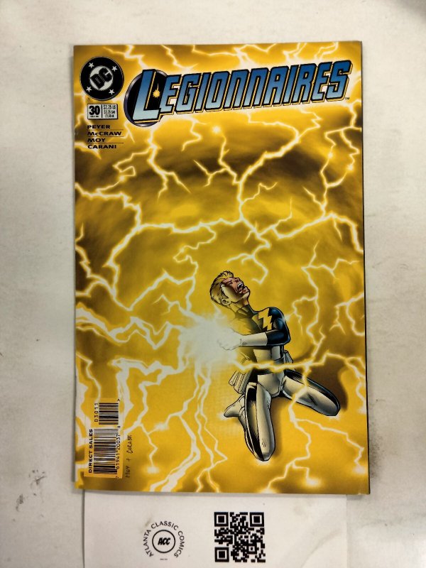 Legionnaires #30 (DC Comics), raw comic book in NM condition — front cover