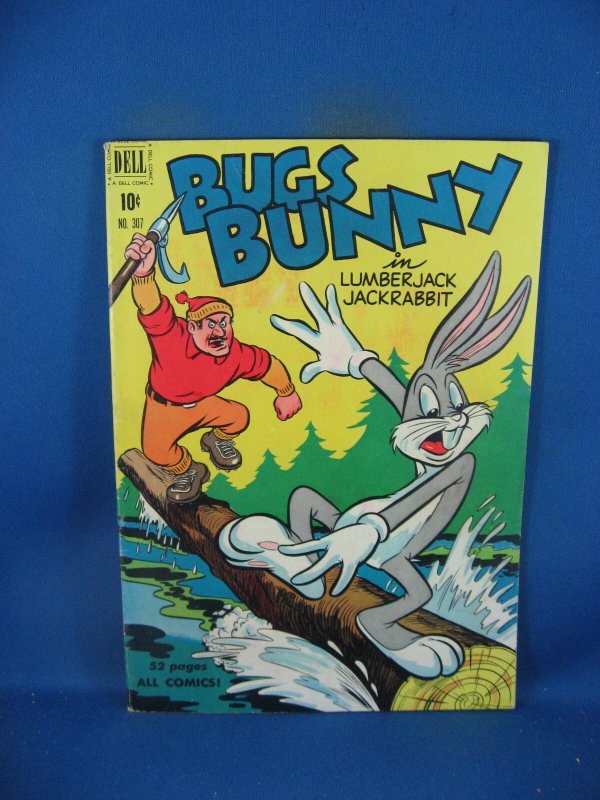 Four Color #307 (Dell Comics, 1950), raw, ungraded comic book — front cover