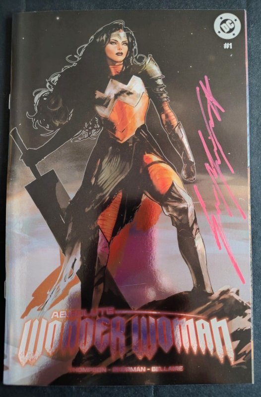 Absolute Wonder Woman #1 (DC Comics, 2024), raw comic book in NM+ condition — front cover