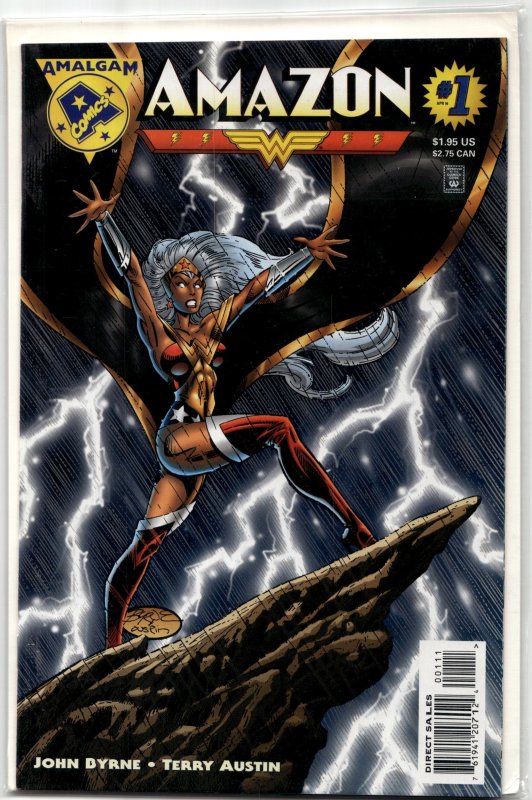 Amazon (1996) Amazon (1996), raw, ungraded comic book — front cover