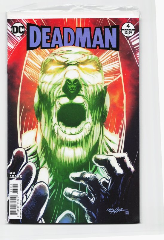 Deadman #4 (2018), raw, ungraded comic book — front cover
