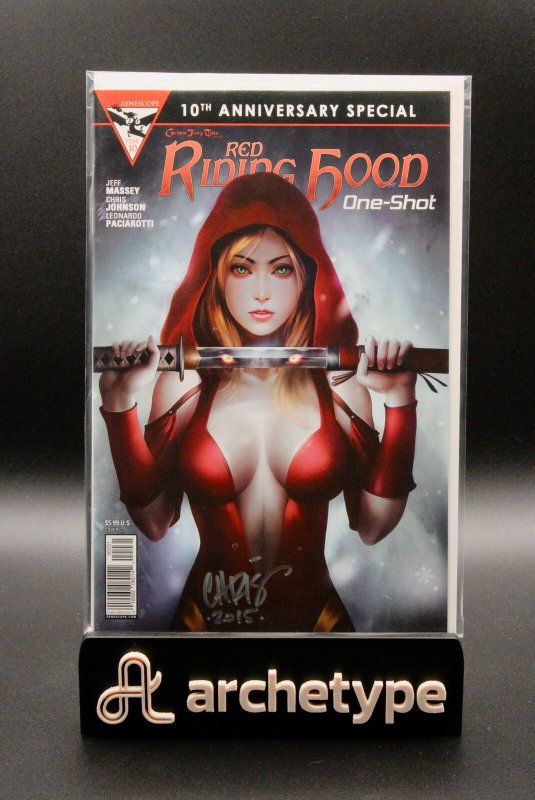 Grimm Fairy Tales Red Riding Hood One-Shot Zenescope 2013 Comic Book (Zenescope Entertainment, 2013), raw, ungraded comic book — front cover