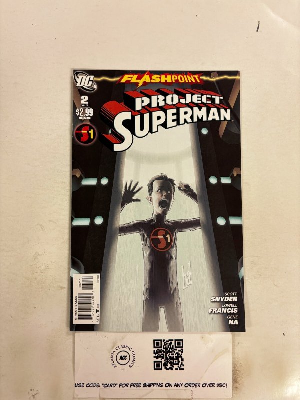 Project Superman #2 (DC Comics), raw comic book in NM condition — front cover