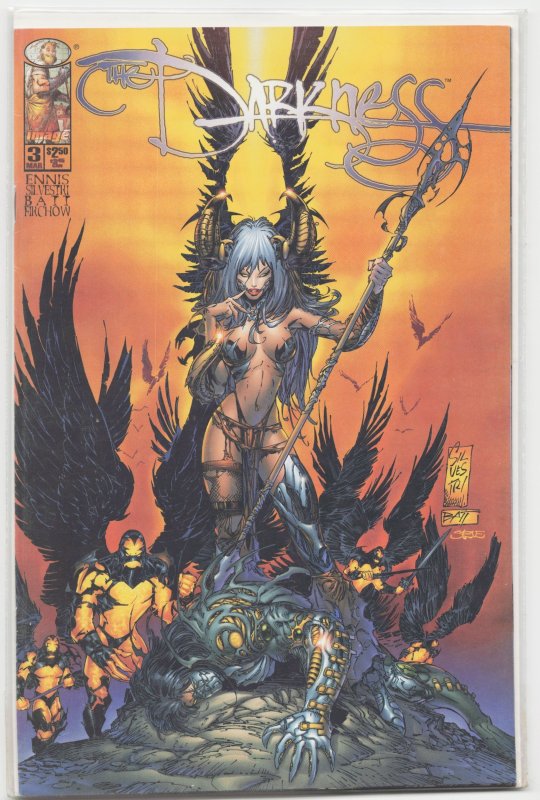 The Darkness #3 (Top Cow, 1997), raw, ungraded comic book — front cover
