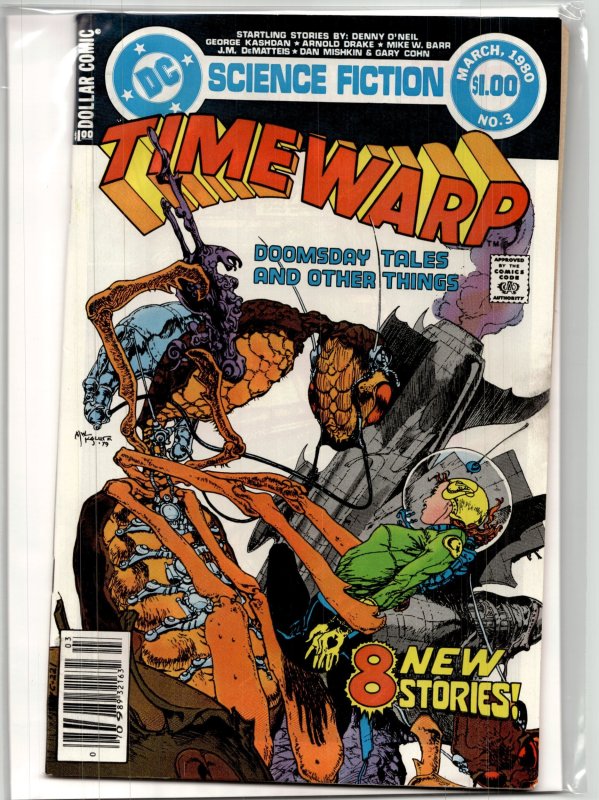 Time Warp #3 (Gold Key, 1980), raw, ungraded comic book — front cover