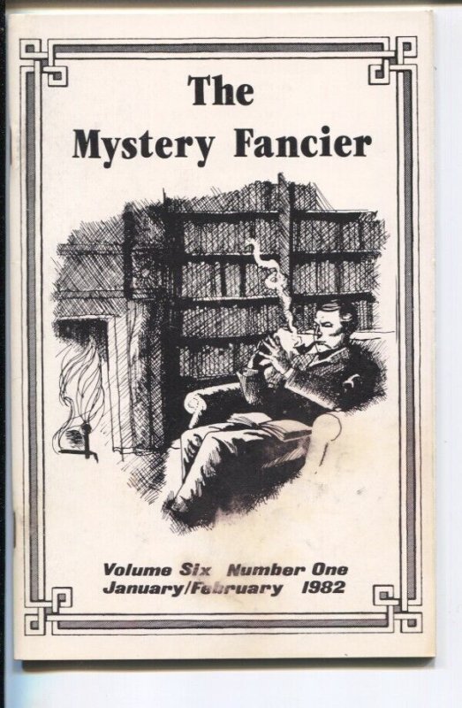 Pulp: Mystery Fancier 1/1982-Guy Townsend-pulp Crime Fiction-FN, raw comic book in FN condition — front cover