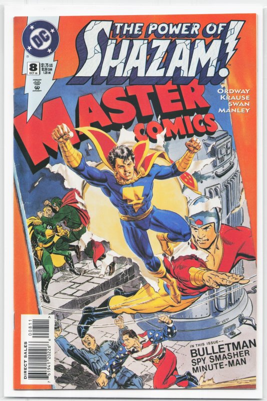 The Power of Shazam! #8 (DC Comics, 1995), raw, ungraded comic book — front cover