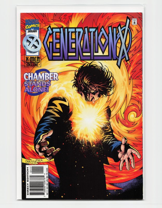 Generation X #11 (Marvel Comics, 1996), raw, ungraded comic book — front cover