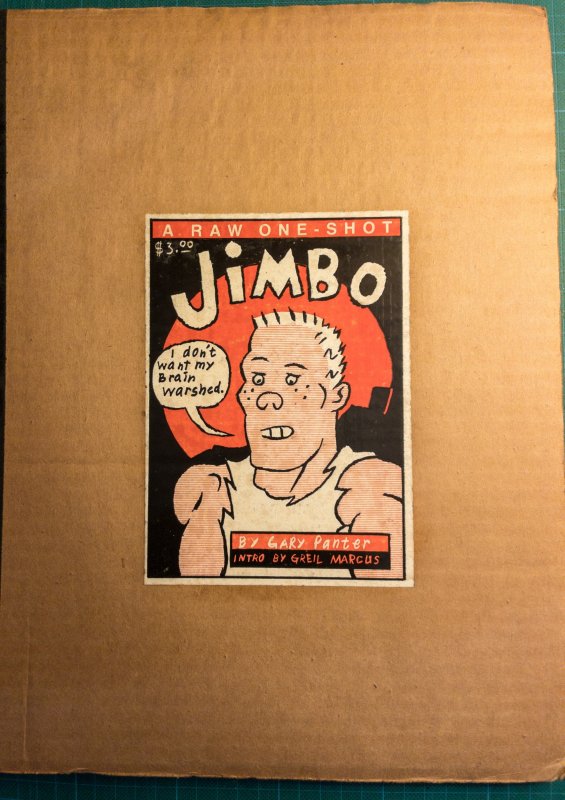 Raw One-Shot #1 (1982), raw, ungraded comic book — front cover