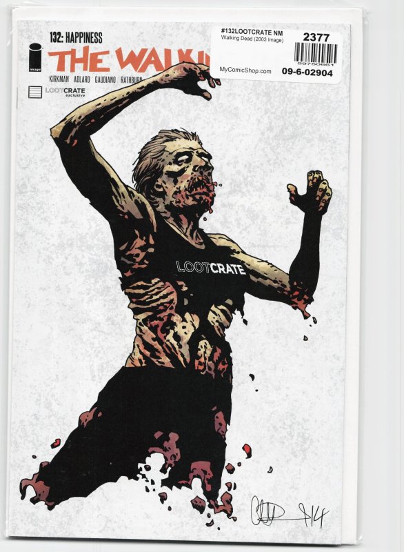 The Walking Dead #132 (Image Comics, 2014), raw, ungraded comic book — front cover