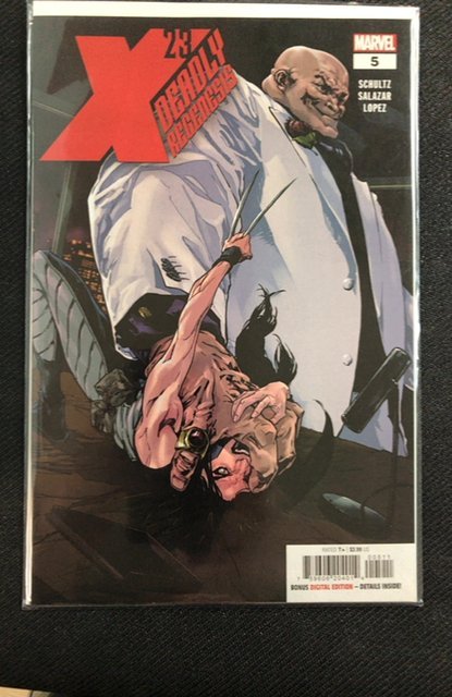X-23: Deadly Regenesis #5 (Marvel Comics, 2023), raw, ungraded comic book — front cover