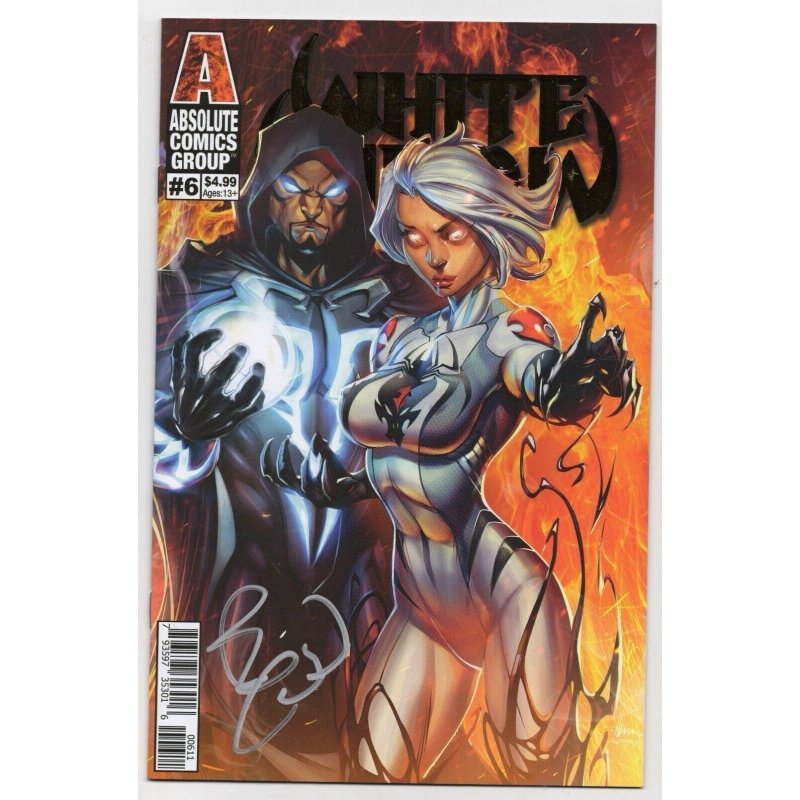 White Widow #6 (2021), raw comic book in NM 9.4 condition — front cover