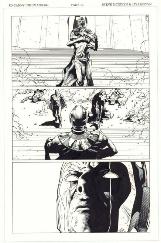 Uncanny Inhumans #4 (Marvel Comics, 2015), raw, ungraded comic book — front cover