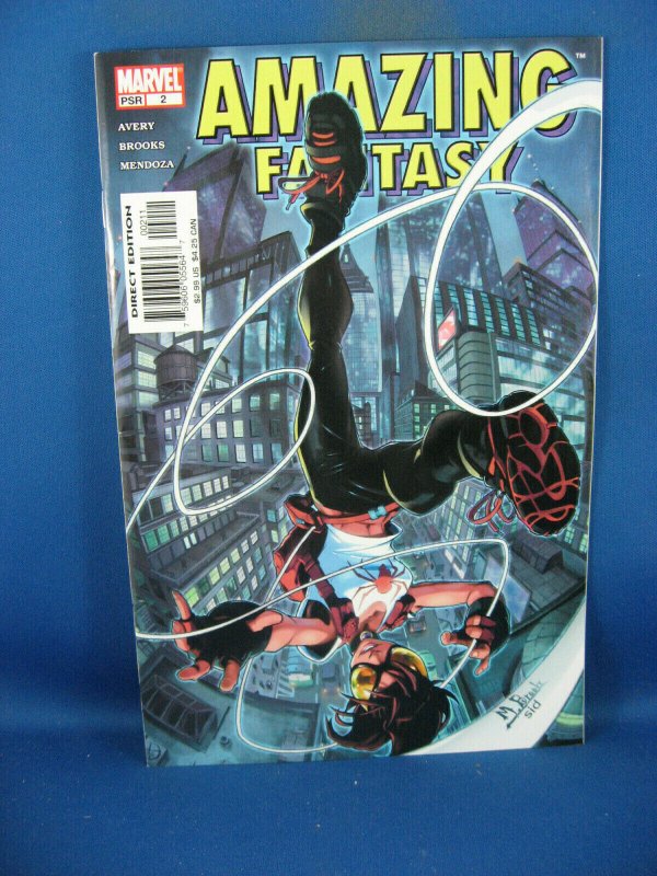 Amazing Fantasy #2 (Marvel Comics, 2004), raw comic book in NM condition — front cover