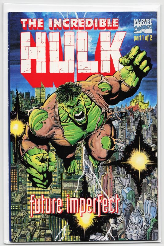 Hulk: Future Imperfect #1 (Marvel Comics, 1992), raw, ungraded comic book — front cover