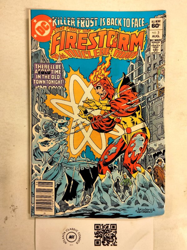 Firestorm the Nuclear Man #3 (DC Comics), raw comic book in VF condition — front cover