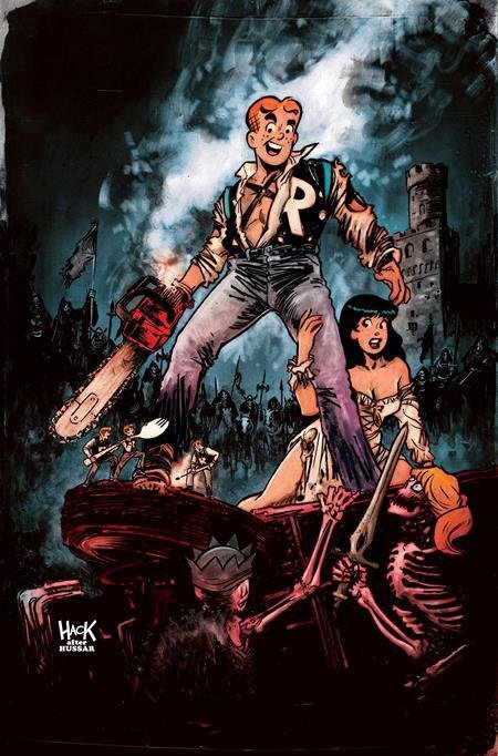Archie X Army of Darkness #1, raw, ungraded comic book — front cover