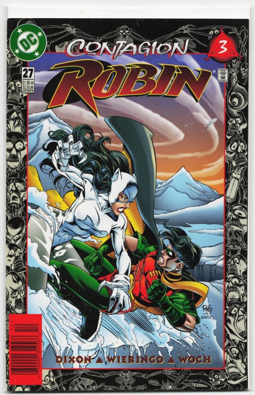 Robin #27 (DC Comics, 1996), raw, ungraded comic book — front cover