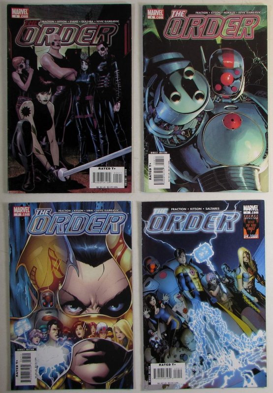 2008 the Order Lot of 4 #5, 6, 7, 9 Marvel 2nd Series Comic Books (Marvel Comics, 2008), raw, ungraded comic book — front cover