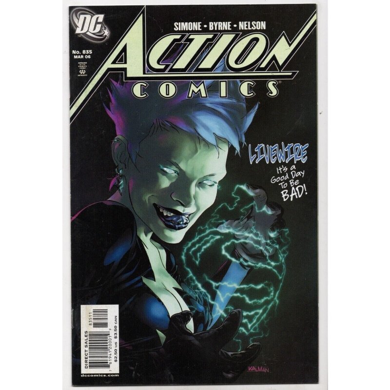 Action Comics #835 (DC Comics, 2006), raw comic book in VF/NM 9.0 condition — front cover