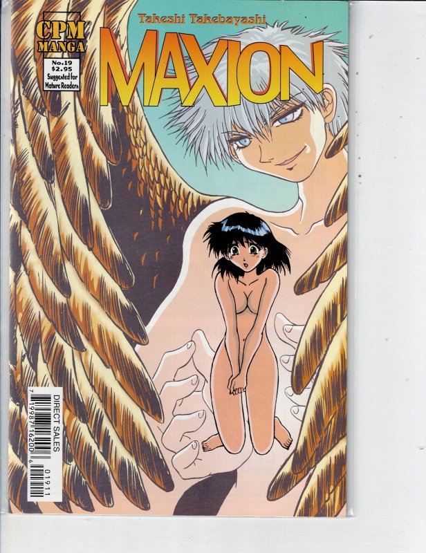 Maxion #19 (2001), raw, ungraded comic book — front cover