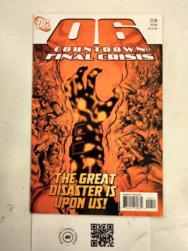Countdown #6 (DC Comics), raw comic book in NM condition — front cover