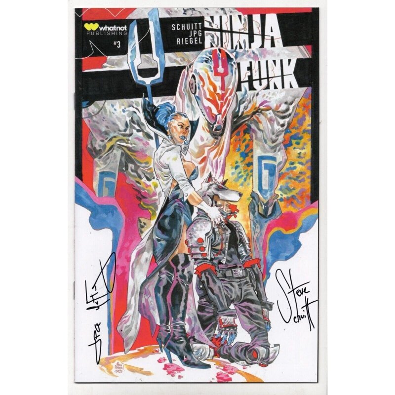 Ninja Funk #3 (Antarctic Press, 2022), raw comic book in NM+ 9.6 condition — front cover