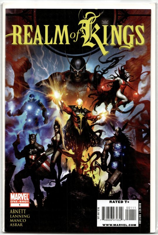 Realm of Kings (2010) Project Pegasus (2010), raw, ungraded comic book — front cover