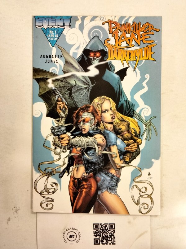 Painkiller Jane Darkchylde #1, raw comic book in NM condition — front cover