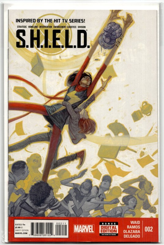 S.H.i.e.L.D #2 (Marvel Comics, 2015), raw, ungraded comic book — front cover