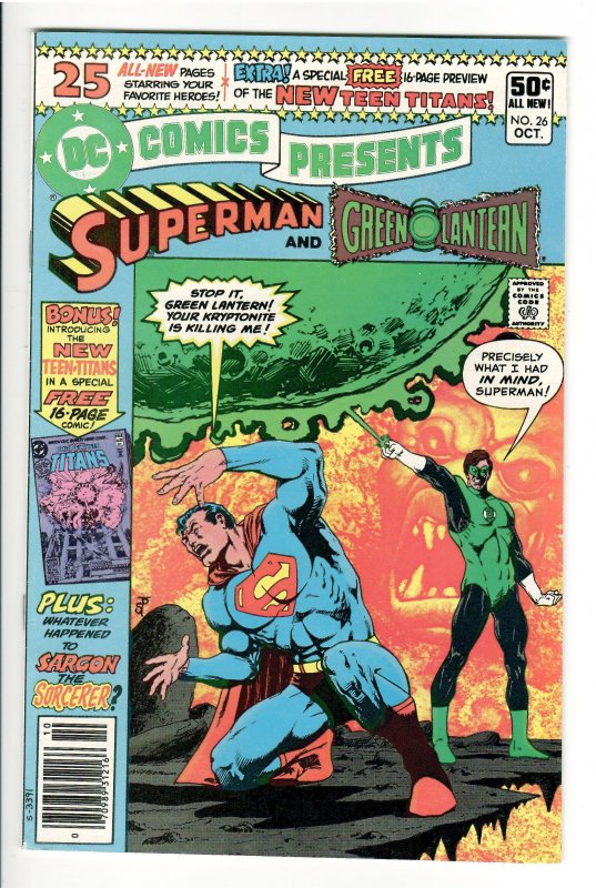 Presents #26 (DC Comics, 1980), raw comic book in 9.0 condition — front cover