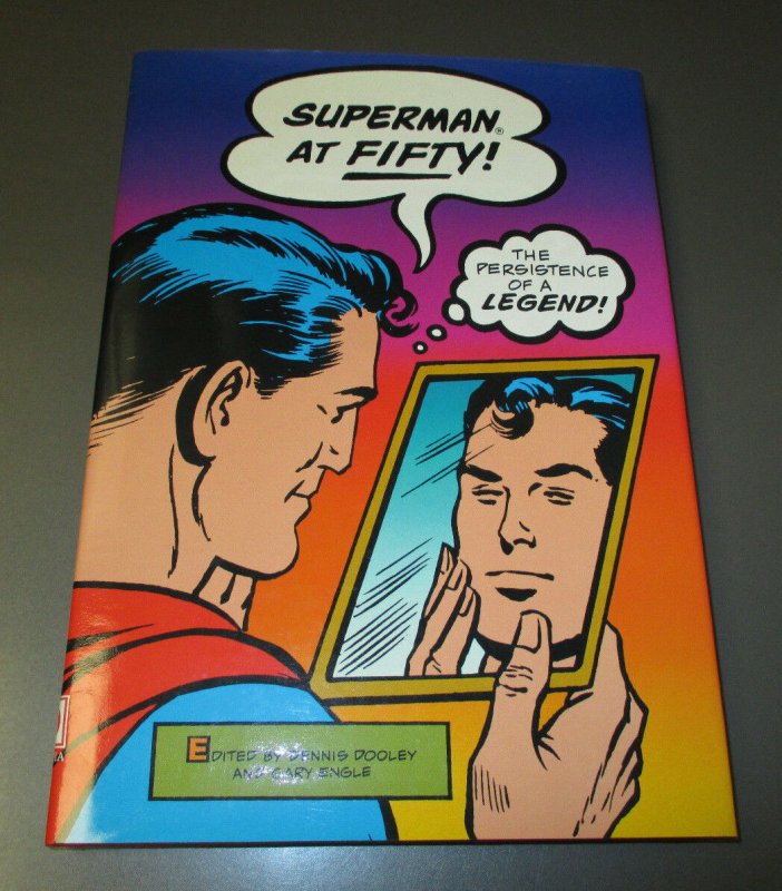 1987 Superman at Fifty - Persistence of a Legend Hc/dj 190 pgs NM (1987), raw comic book in NM condition — front cover