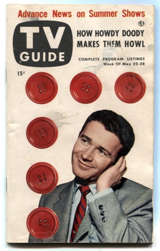 MAG: TV Guide #8 (1953), raw, ungraded comic book — front cover