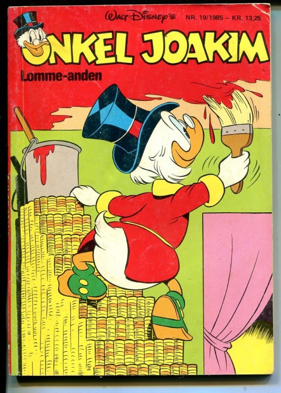 Onkel Joakim #19 (1985), raw comic book in VG condition — front cover