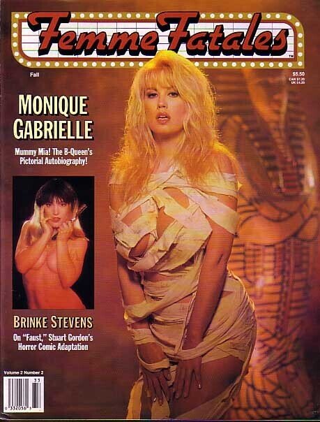 Mag: Femme Fatales-Fall-Monique Gabrielle Cover FN, raw comic book in FN condition — front cover