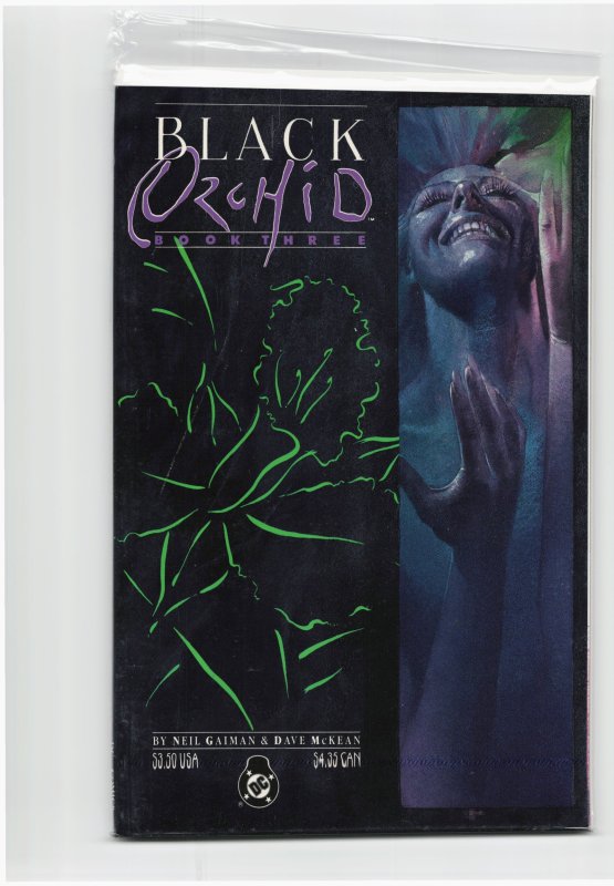 Black Orchid #3 (DC Comics, 1989), raw, ungraded comic book — front cover