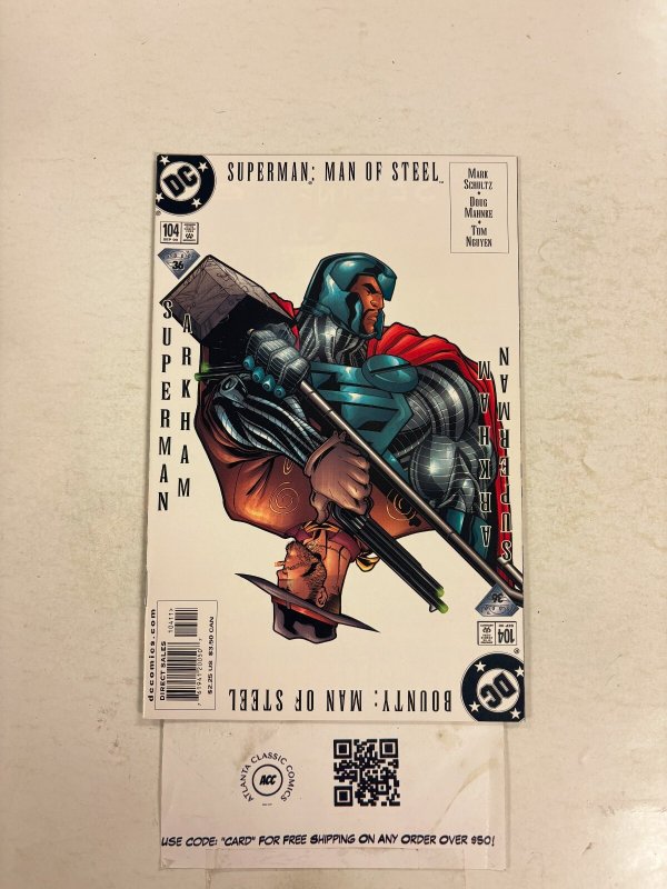 Superman the Man of Steel #104 (DC Comics), raw comic book in NM condition — front cover
