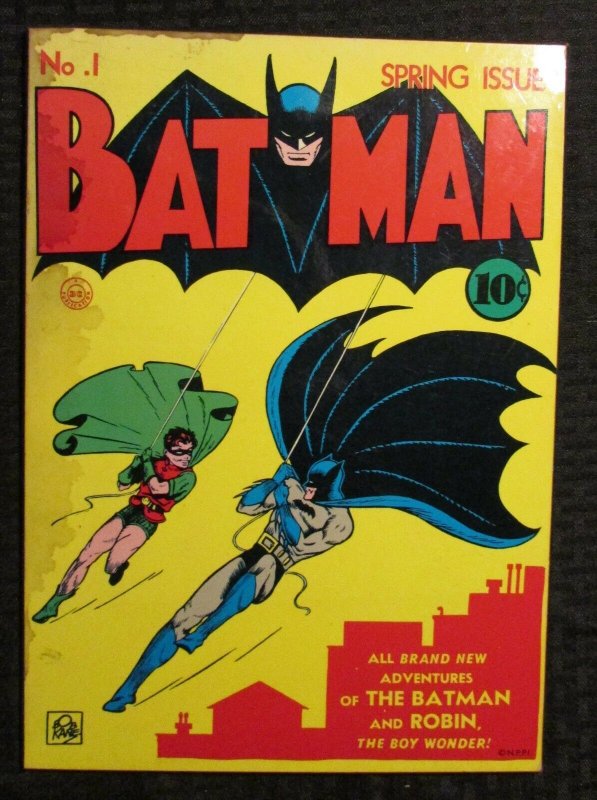 1974 Studio One Batman #1 (1974), raw comic book in GD+ 2.5 condition — front cover