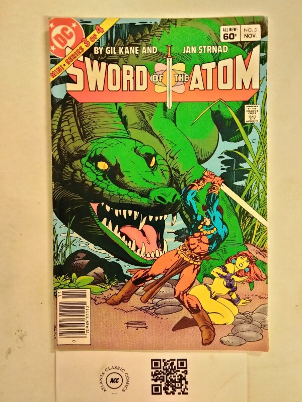Sword of the Atom #3 (DC Comics), raw comic book in NM condition — front cover
