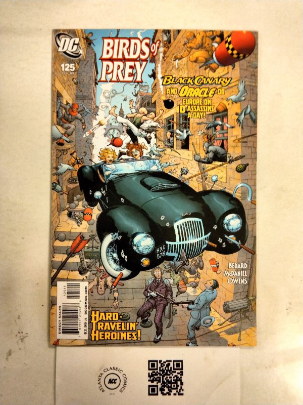 Birds of Prey #125 (DC Comics), raw comic book in NM condition — front cover
