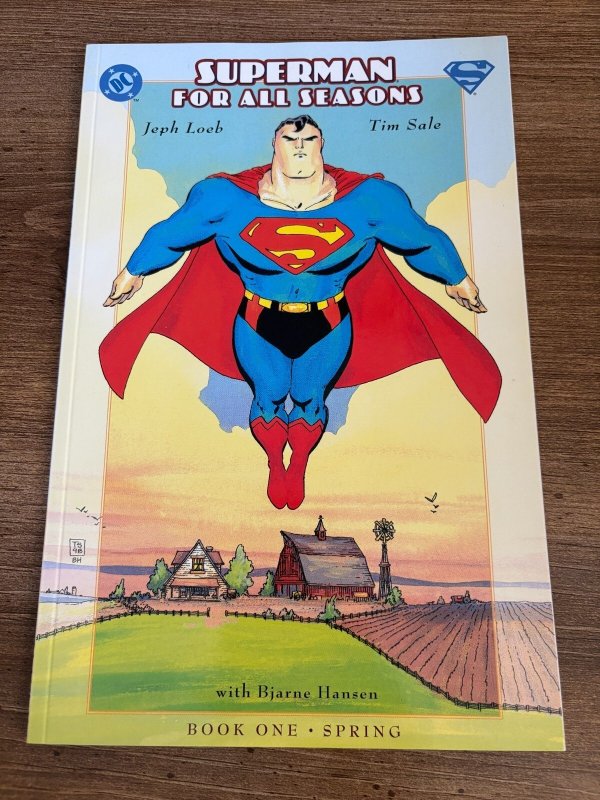 Lot of 4 Superman for All Seasons DC Comic Books # 1 2 3 4 Vf-Nm Sale 10 J477, raw comic book in NM condition — front cover