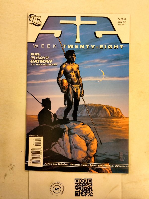 52 #28 (DC Comics), raw comic book in NM condition — front cover