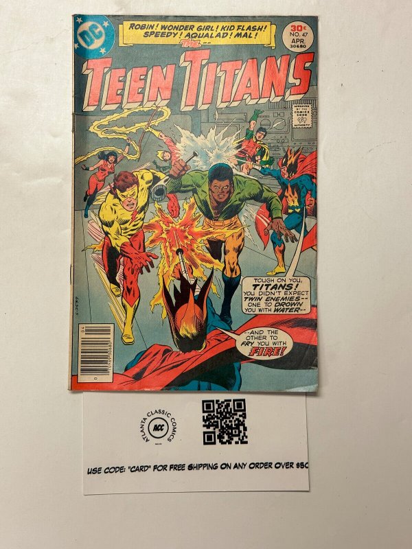 Teen Titans #47 (DC Comics), raw comic book in FN condition — front cover