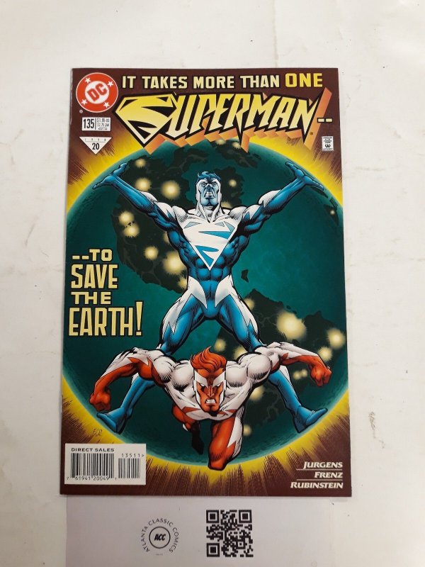 Superman #135 (DC Comics), raw comic book in NM condition — front cover
