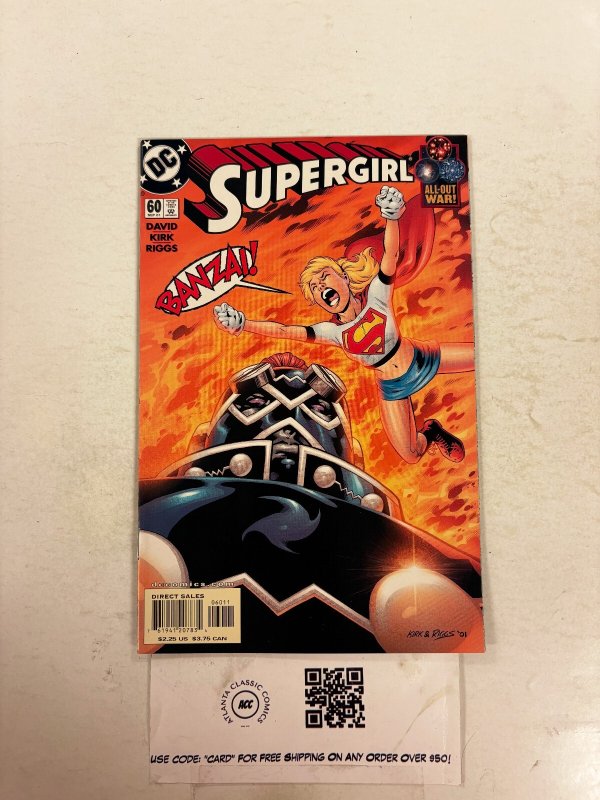 Supergirl #60 (DC Comics), raw comic book in NM condition — front cover