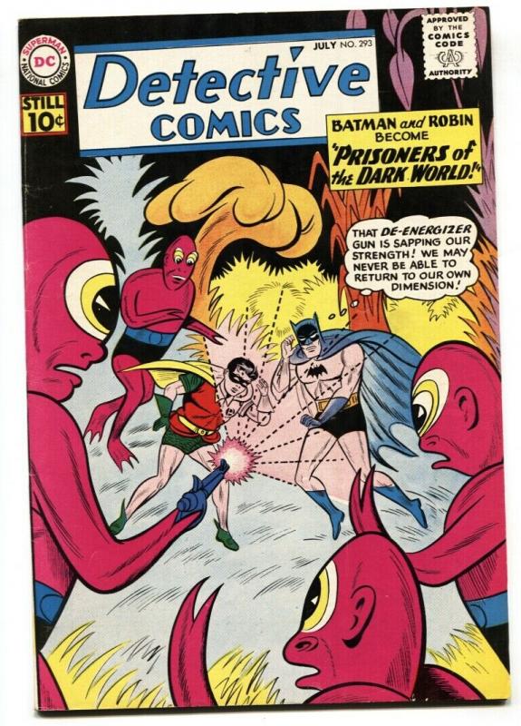 Detective Comics #293 (DC Comics, 1961), raw comic book in FN/VF condition — front cover