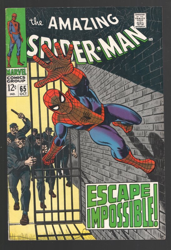 Amazing Spider-Man #65 (Marvel Comics, 2021), raw comic book in 6.5 condition — front cover