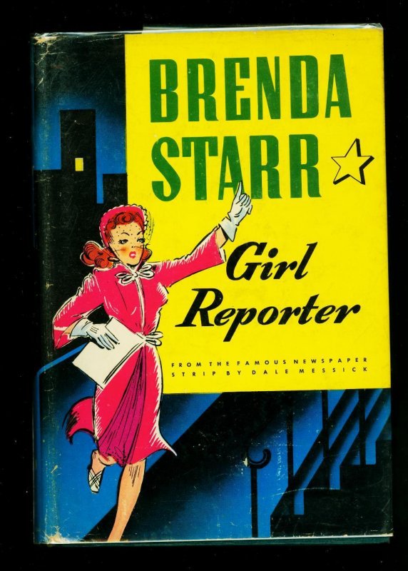 Brenda Starr Girl Reporter Hardcover w/ Dust Jacket Whitman #2383, raw, ungraded comic book — front cover