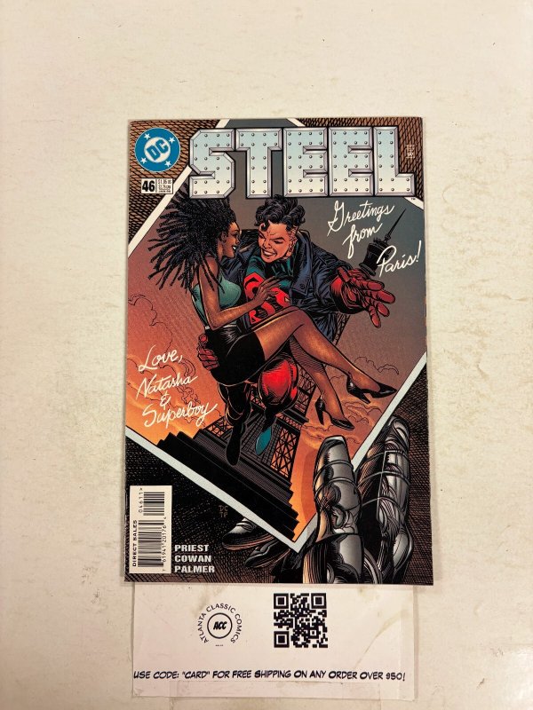 Steel #46 (DC Comics, 1998), raw comic book in NM condition — front cover